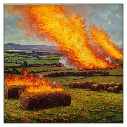 Political Inferno: Compensation Awarded for Malicious Burning Near Limerick