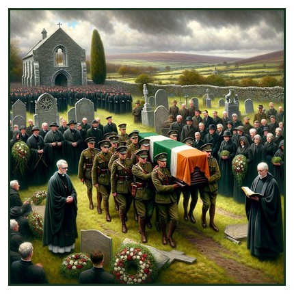 Military Funeral Honours for Private Christopher Brummel in Limerick