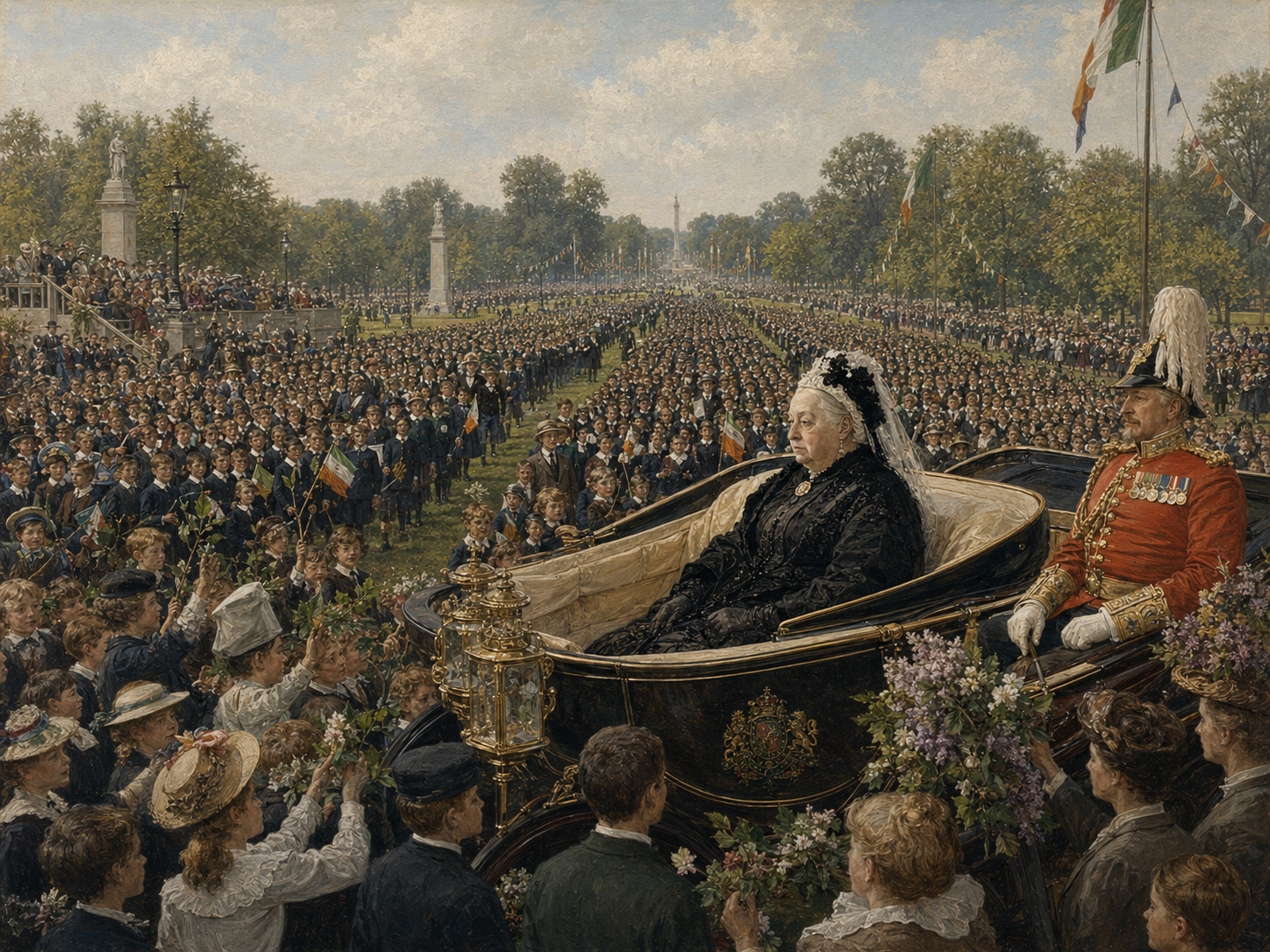 Cheering Crowds
