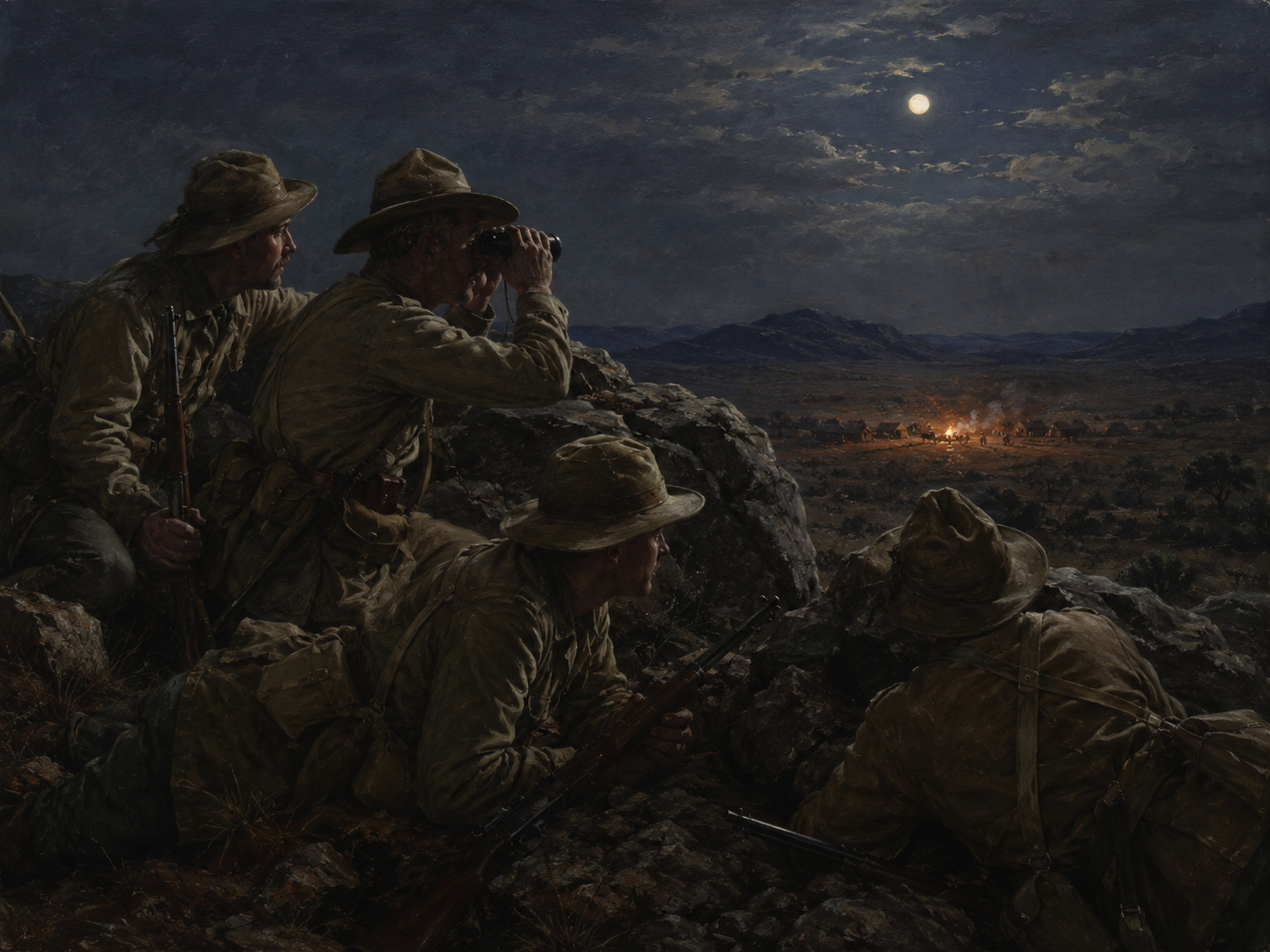 Battalion Arrives