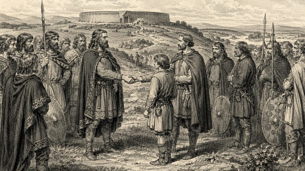 Mide Politics — Ireland Day by Day historical illustration