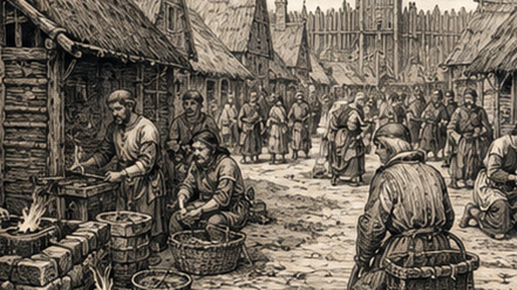 Urban Craft — Ireland Day by Day historical illustration