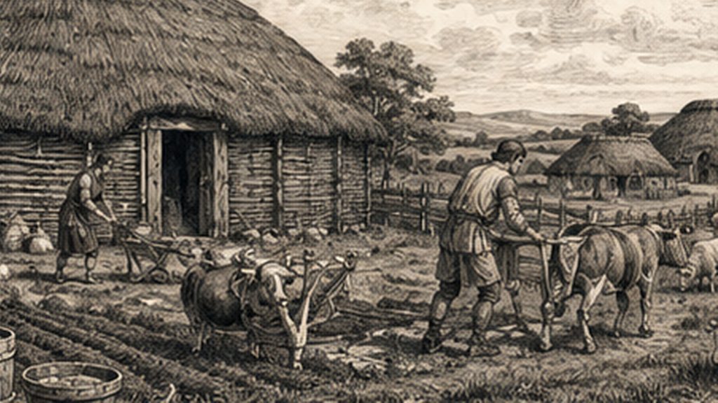 Rural Economy — Ireland Day by Day historical illustration