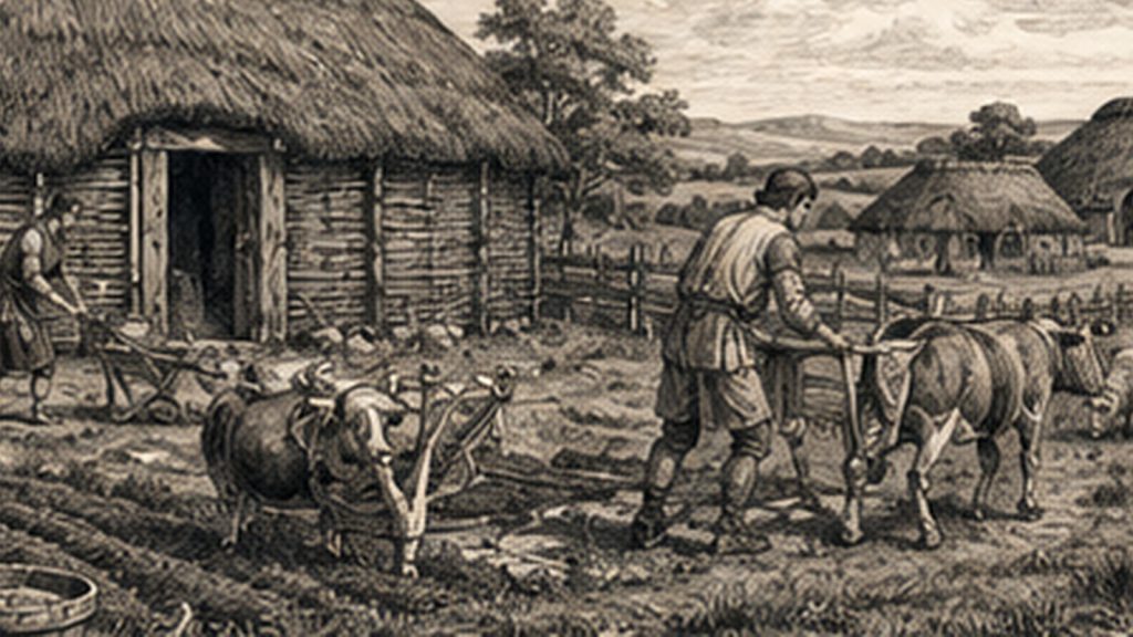 Rural Economy — Ireland Day by Day historical illustration