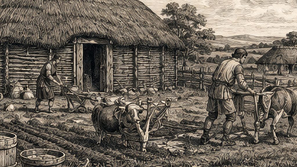 Seasonal Life — Ireland Day by Day historical illustration