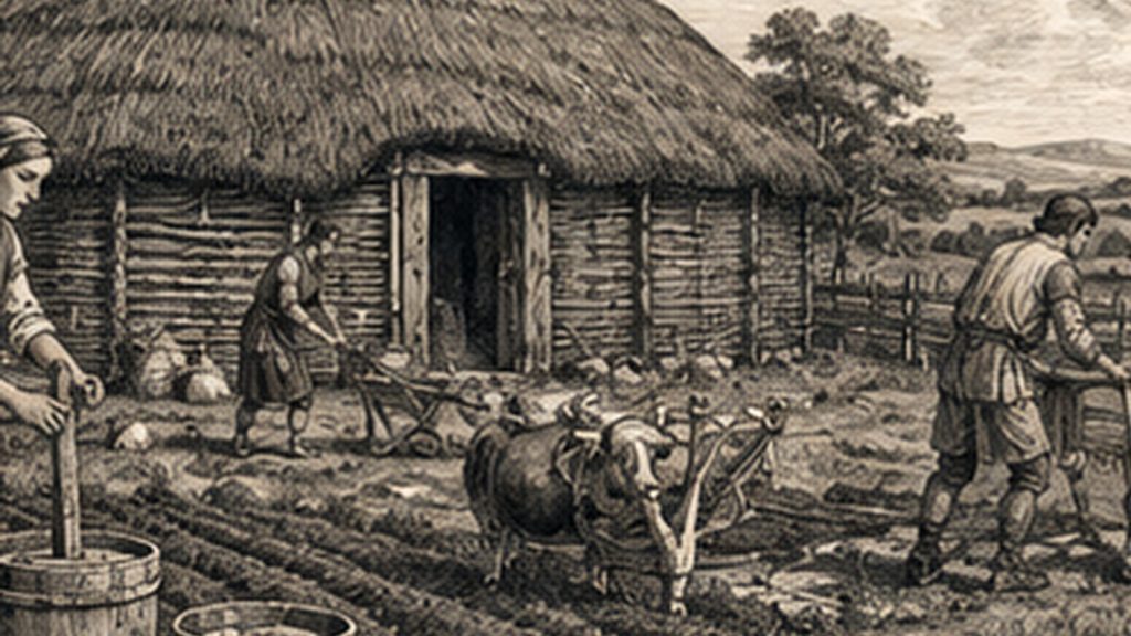 Social Order — Ireland Day by Day historical illustration