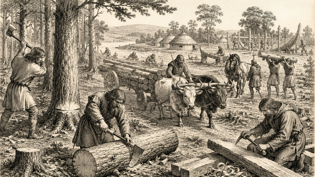 Built Environment — Ireland Day by Day historical illustration