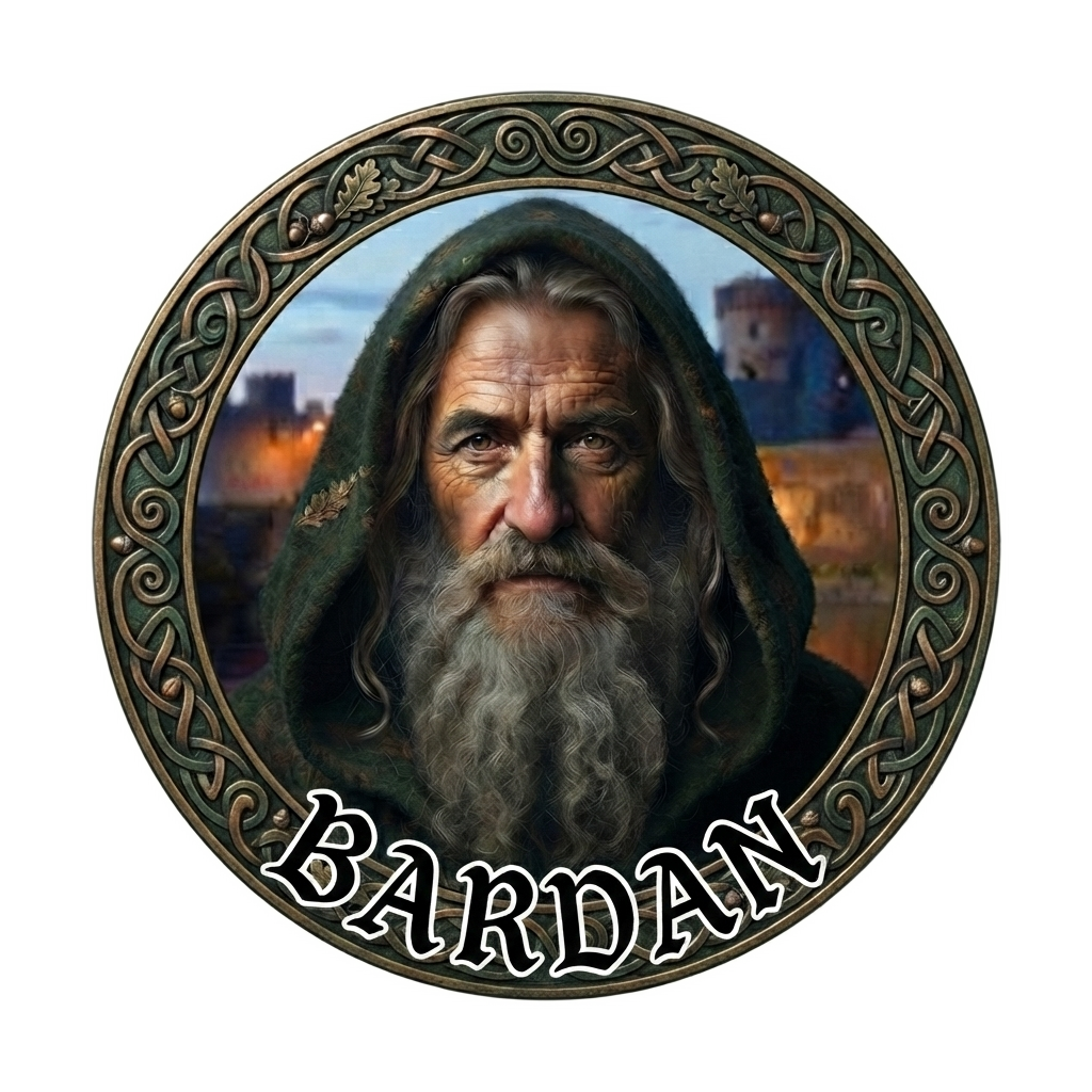 Bardan, resident druid of Limerick Archives