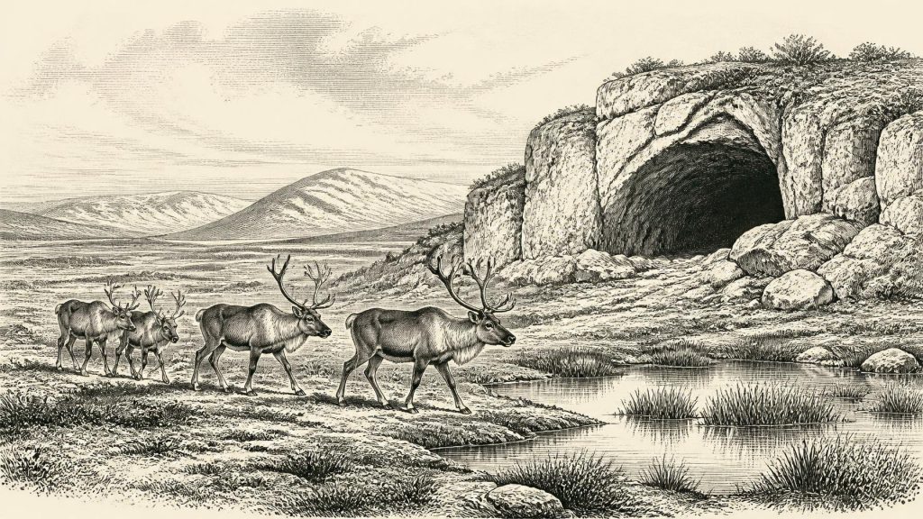 A Reindeer Bone at Castlepook