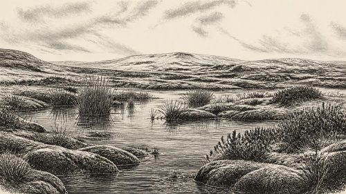 BIRM-166’s Ice-Sealed Marsh