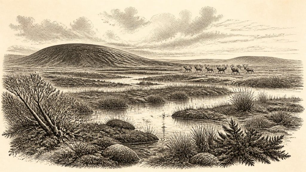 Bogbean Below the Drumlin