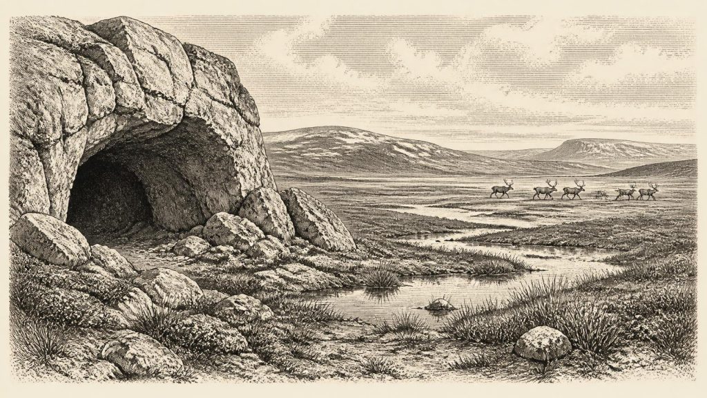 Castlepook’s Reindeer Landscape