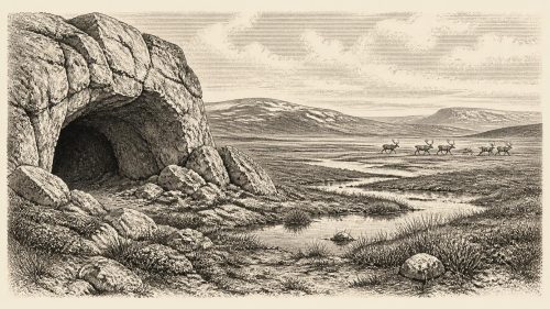 Castlepook’s Reindeer Landscape