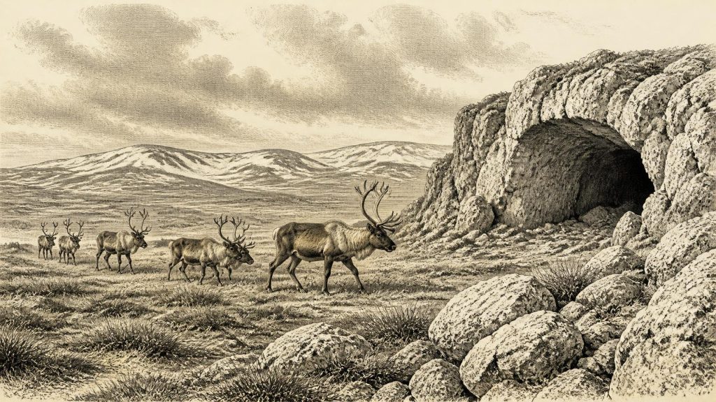 Castlepook’s Solitary Reindeer