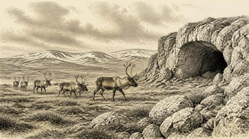 Castlepook’s Solitary Reindeer