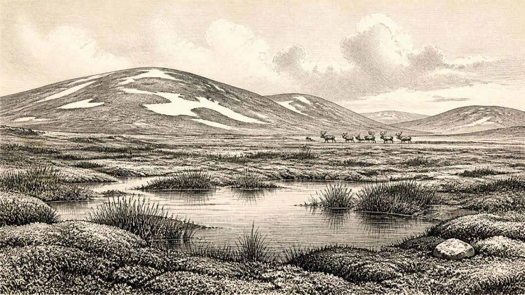 Derryvree Under Gathering Ice