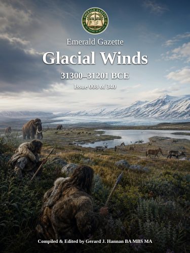 Emerald Gazette Issue 008 — Glacial Winds — Cover