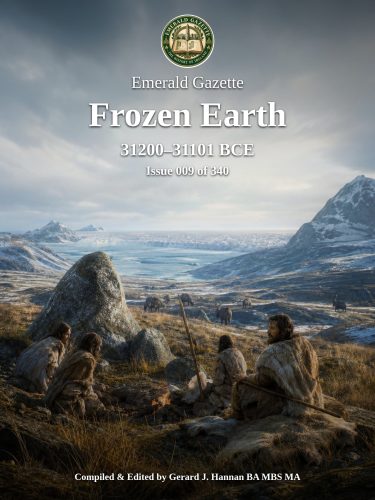 Emerald Gazette Issue 009 — Frozen Earth — Cover