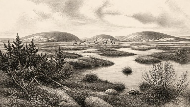 Juniper Below the Drumlin