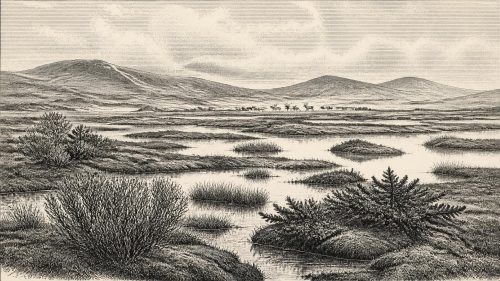 Juniper and Bogbean at Derryvree