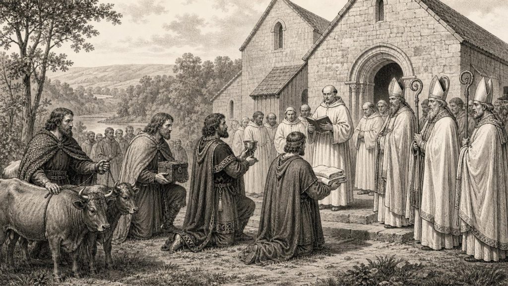 Kings at Mellifont