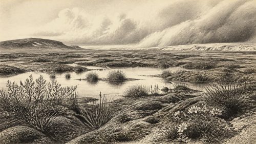 Maguirebridge’s Icebound Marsh