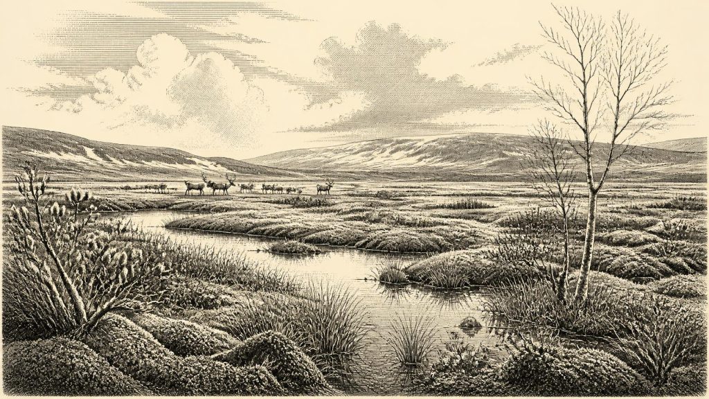 Mosses Between the Tills