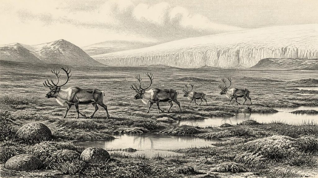 Rangifer Beneath Fermanagh Ice