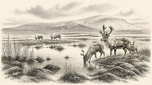Sedges Under Fermanagh Ice