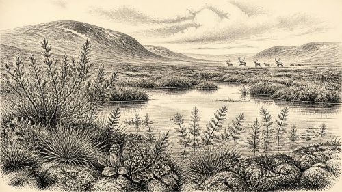 Water-Milfoil Between Tills