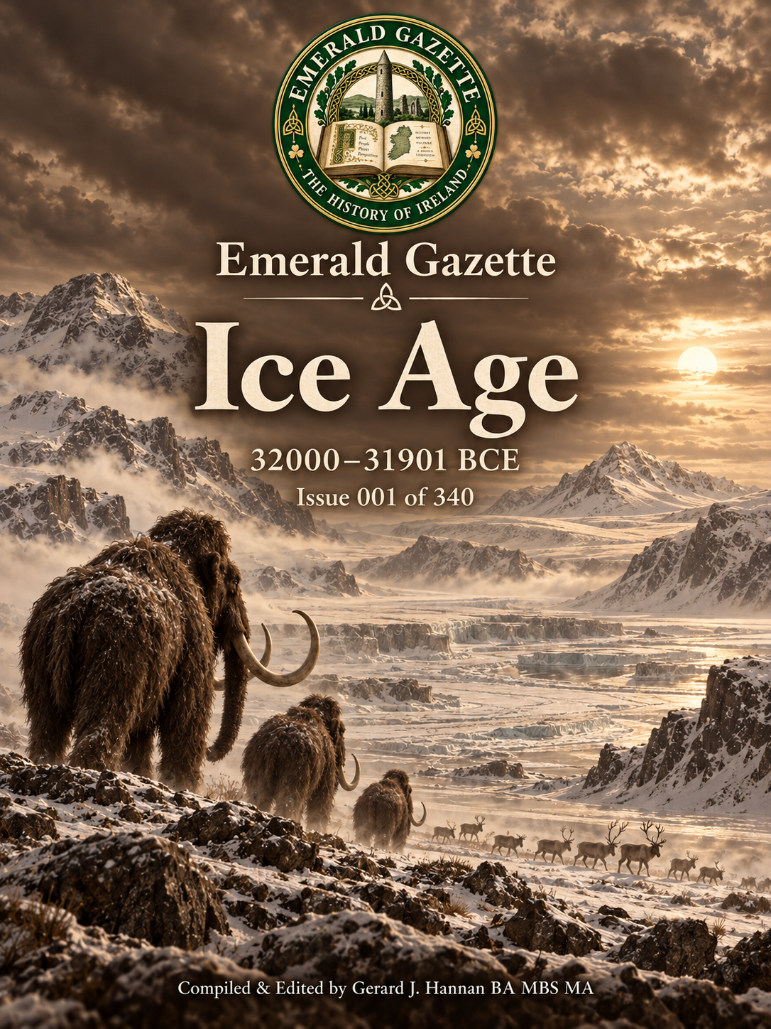 Emerald Gazette Issue 001 — Ice Age cover