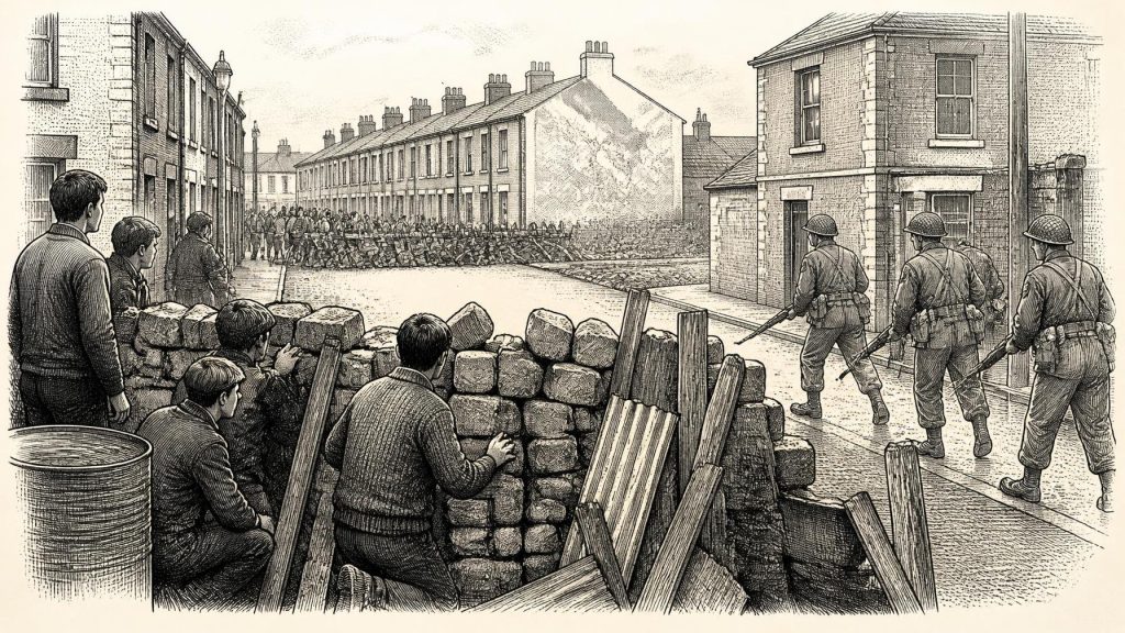 Barricades at the Bogside