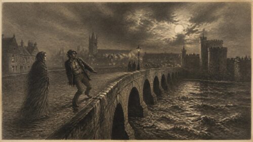 Historical illustration: Bridge Ballad