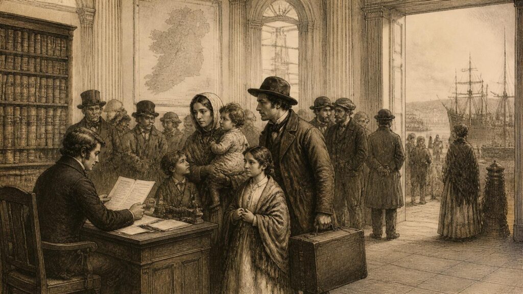 Historical illustration: Citizenship Crossroads
