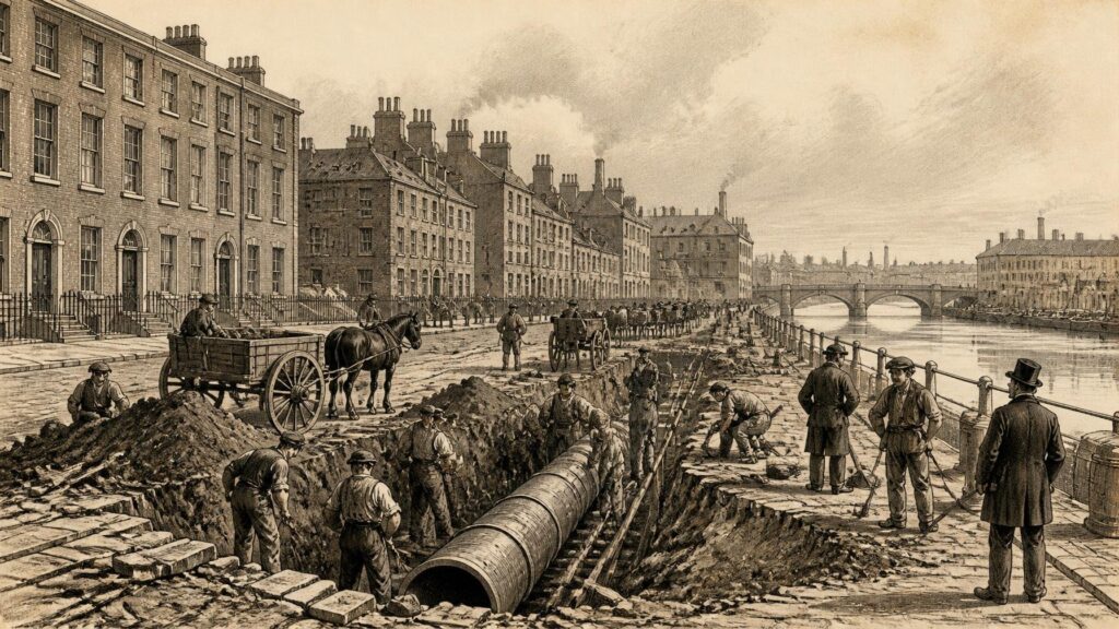 Historical illustration: Civic Dublin