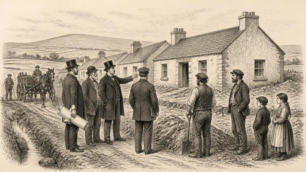 Historical illustration: Civic Shelter