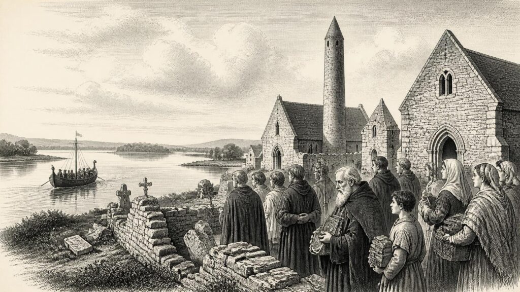 Clonmacnoise and Belfast