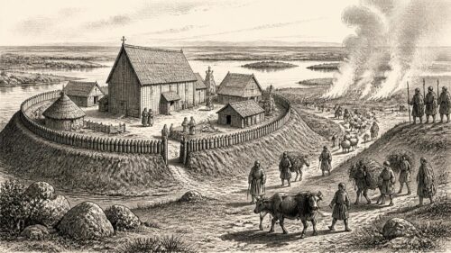 Clonmacnoise’s Burned Termon