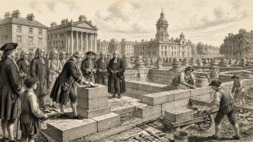 College Green’s First Stone