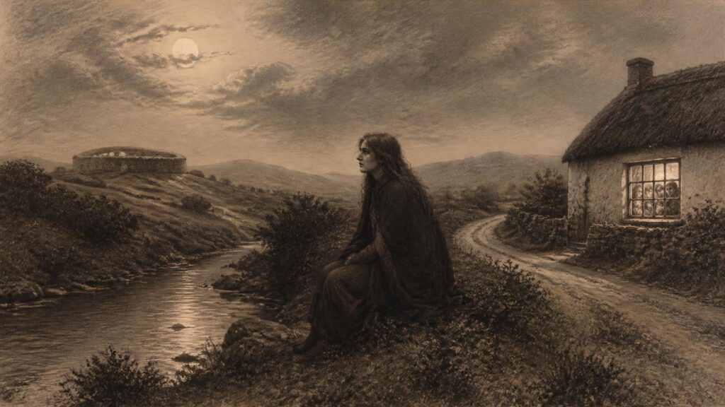Historical illustration: Death Herald