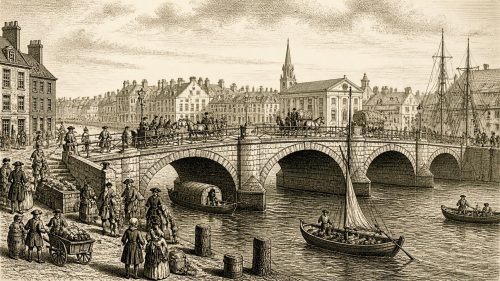 Essex Bridge and Atlantic Waves