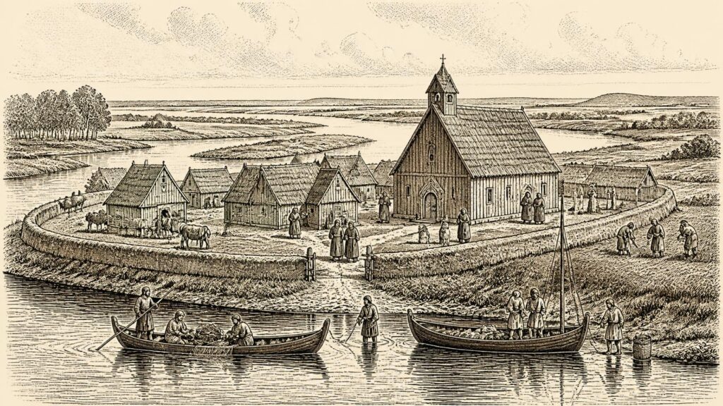 Feidlimid at Clonmacnoise