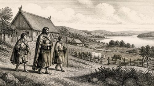 Flann at Loch Dá Chaoch