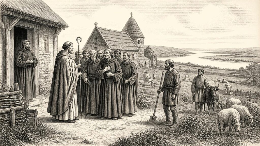 Flann of Iona’s Passing
