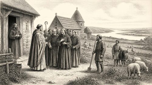 Flann of Iona’s Passing