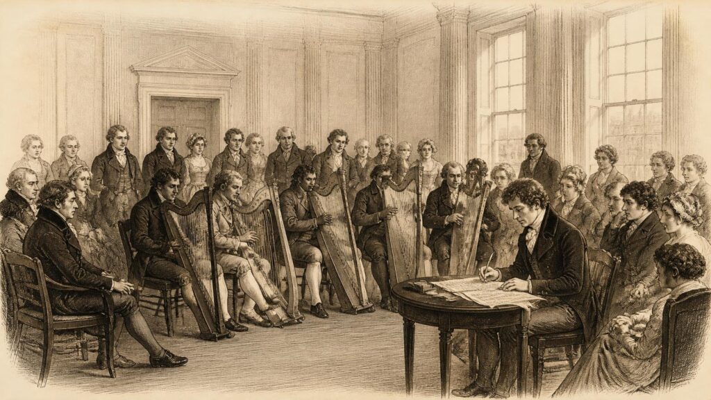 Historical illustration: Fleadh Belfast