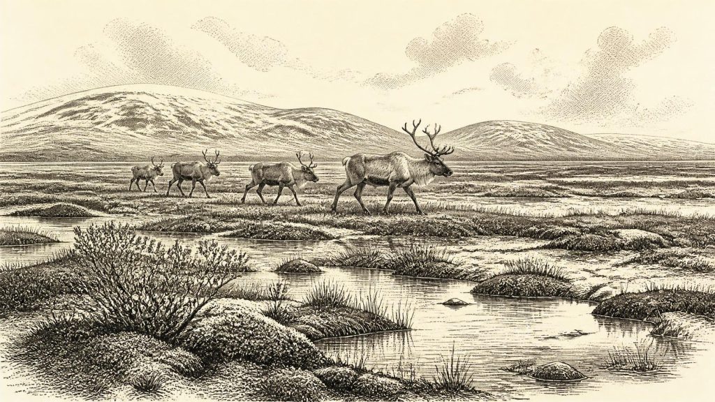 Freshwater Between Advancing Tills
