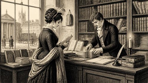 Glorvina Enters Print