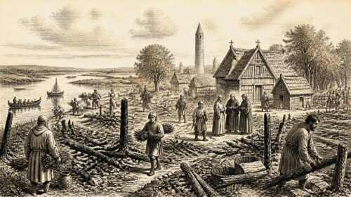 Half of Clonmacnoise