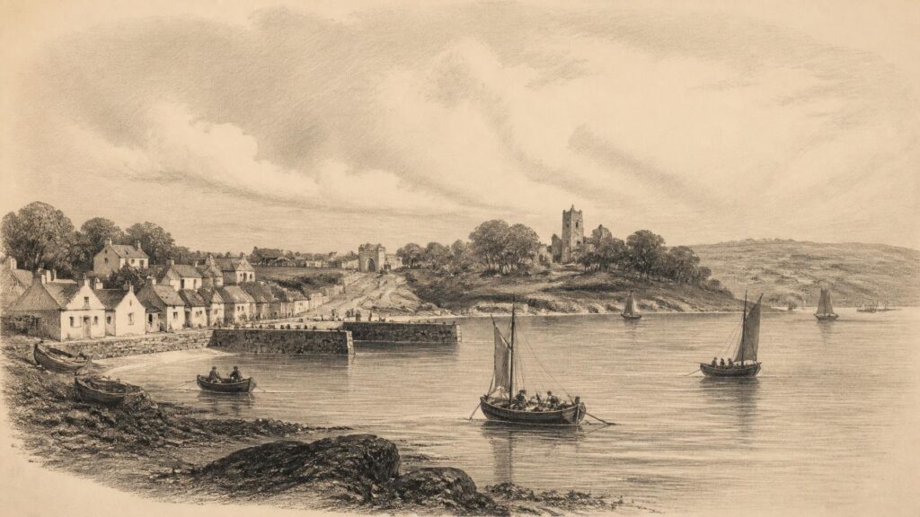 Historical illustration: Harbour Threshold
